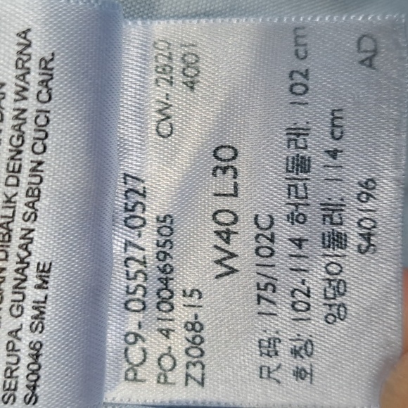 Levi's 527 Jeans Slim Boot Cut dark Men's Size 40x30 - Picture 12 of 12